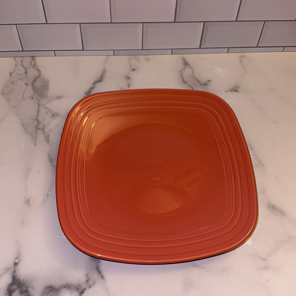 Fiesta Square Dinner Plate